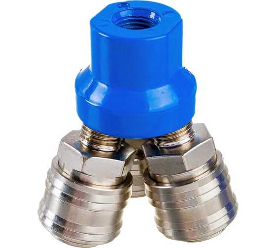 Тройник Voylet AM-3 1/4" быстросъём 005-00069
