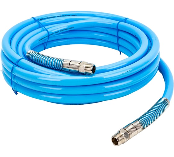 Воздушный шланг полиуретановый Aist 13х19 мм 6 м с резьбовым соединениями 1/2" 9093130190-6 00-00016000 1