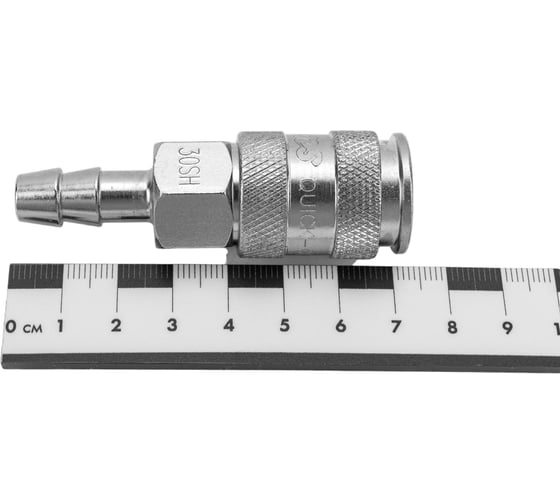 Пневматическое быстроразъемное соединение Hans 3/8" с елочкой 8511-3Q