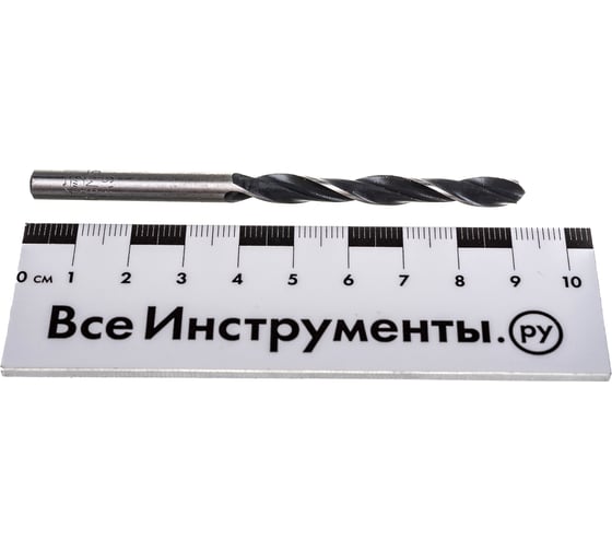 Сверло по металлу Туламаш цилиндрический хвостовик 5.9 мм Р6М5 ТМ 54443 1