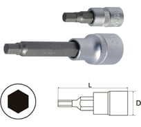 Сатиновая головка-бита Aist 7 мм 1/4" 6-гранная 240107H 00-00009655