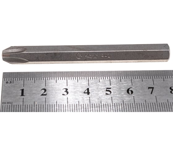 Крестовая длинная бита Hans на 5/16" PH4 022-8PH4