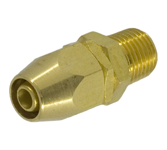 Штуцер Aist наружная резьба 1/4" - зажимной 6.5х10 мм 90991339 00-00009026 1