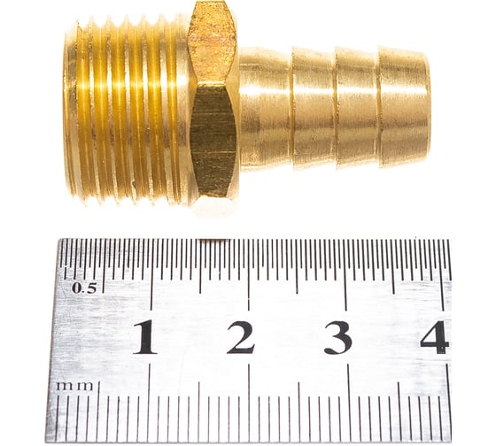 Штуцер Aist наружная резьба 1/2" - "елочка" 12" 90999145 00-00014604