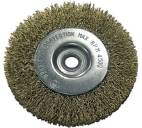 Дисковая щетка Proline 50 мм из волнистой проволоки 32805