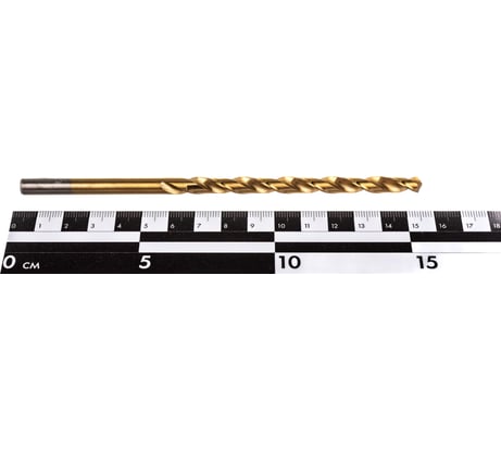 Сверло ООО "ТМТ ГРУПП" цилиндрический хвостовик дл. 6.8 кл.А1 Р9 н/тит 55294