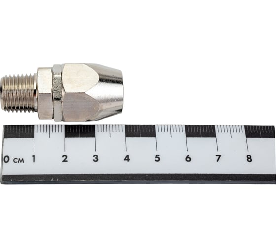Штуцер Aist наружная резьба 1/4" - зажимной 8х12 мм 90991439 00-00009027