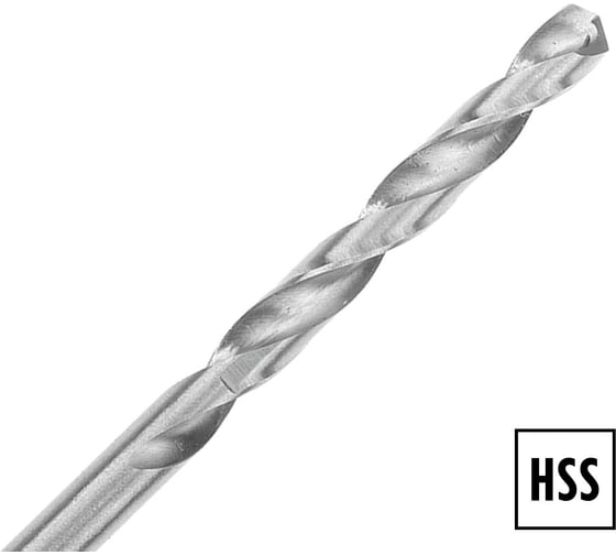 Набор сверл 10 шт, 2-6.5 мм, по металлу, HSS, 135 гр, с 6-гранным хвостовиком, s-case Einhell 108723