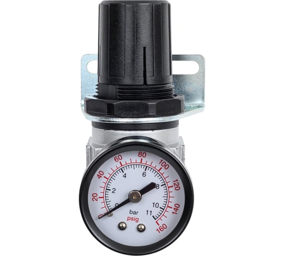Регулятор давления воздуха с манометром Aist мини 1/4" 91033202 00-00008406 1