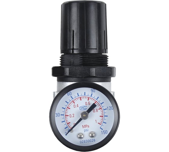 Регулятор давления воздуха с манометром Aist мини 1/4" 91033202 00-00008406 1