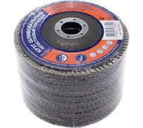 Круг шлифовальный лепестковый торцевой 125x22 мм, Р60, 10 шт РОССНА Р861226