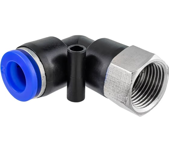 Фитинг угловой для пластиковых трубок (8 мм; 1/2F) ROCKFORCE RF-SPLF08-04(2320)