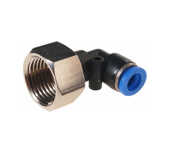 Фитинг угловой для пластиковых трубок (8 мм; 1/2F) ROCKFORCE RF-SPLF08-04(2320) 1