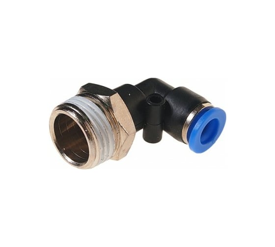 Фитинг угловой для пластиковых трубок (8 мм; 1/2М) ROCKFORCE RF-SPL08-04(2291) 1