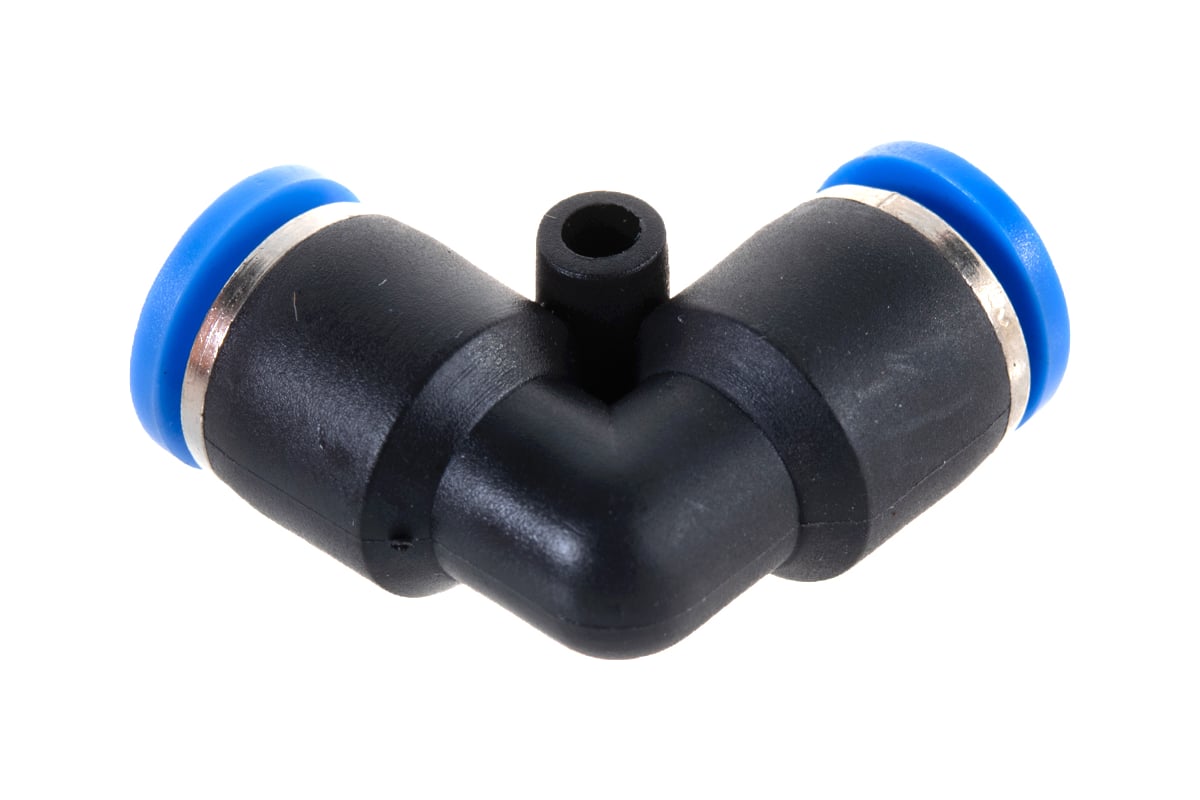 Фитинг угловой для пластиковых трубок (6 мм) ROCKFORCE RF-SPV06 ...