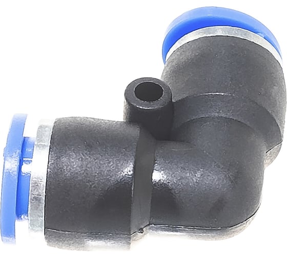 Фитинг угловой для пластиковых трубок (8 мм) ROCKFORCE RF-SPV08(2339)