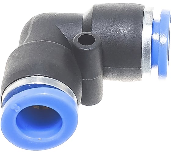 Фитинг угловой для пластиковых трубок (8 мм) ROCKFORCE RF-SPV08(2339)
