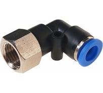 Фитинг угловой для пластиковых трубок (8 мм; 1/4F) Rockforce RF-SPLF08-02(2319)
