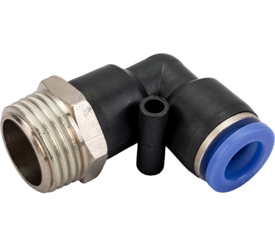 Фитинг угловой для пластиковых трубок (10 мм; 1/2М) ROCKFORCE RF-SPL10-04(2311)