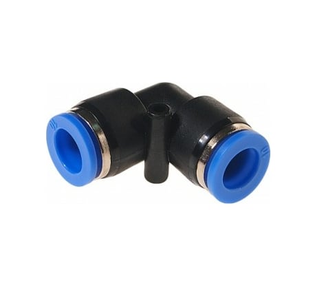 Фитинг угловой для пластиковых трубок (10 мм) ROCKFORCE RF-SPV10(2340)