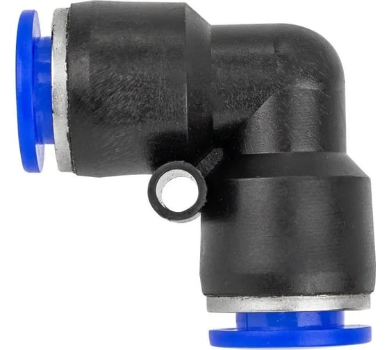 Фитинг угловой для пластиковых трубок (10 мм) ROCKFORCE RF-SPV10(2340)