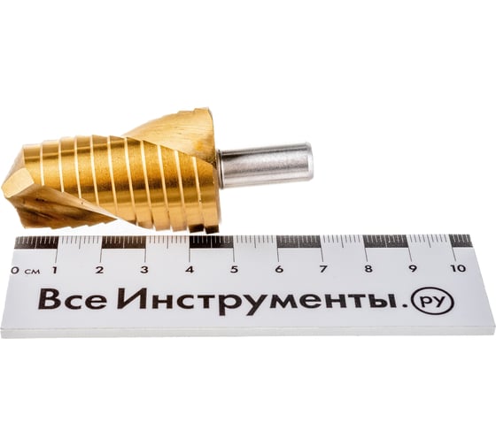 Сверло ступенчатое по металлу (11 ступеней; 20-30 мм) Атака 8090050