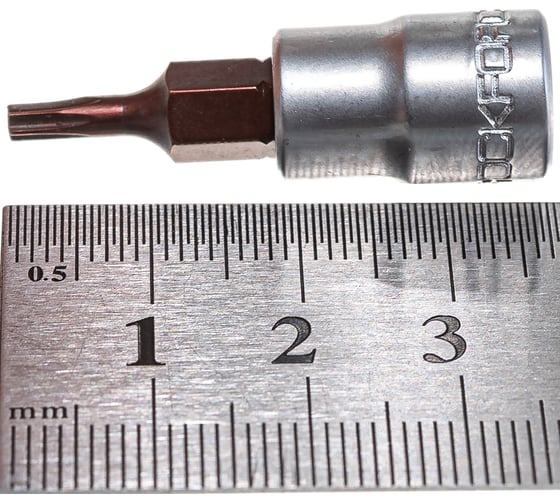 Головка-бита TORX (Т10; 32 мм; 1/4) ROCKFORCE RF-3263210PR