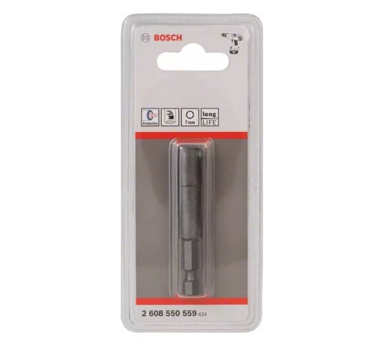Торцевой ключ Bosch 7x65 мм - M 4.0 2608550559