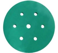 Круг абразивный Green 150 мм, 7 отверстий, Р80, 100 шт H7 952299