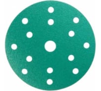 Круг абразивный Green 150 мм, 15 отверстий, Р240, 100 шт H7 896800