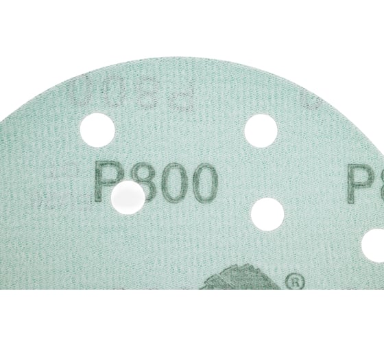 Круг абразивный Green 150 мм, 15 отверстий, Р800, 100 шт H7 953616