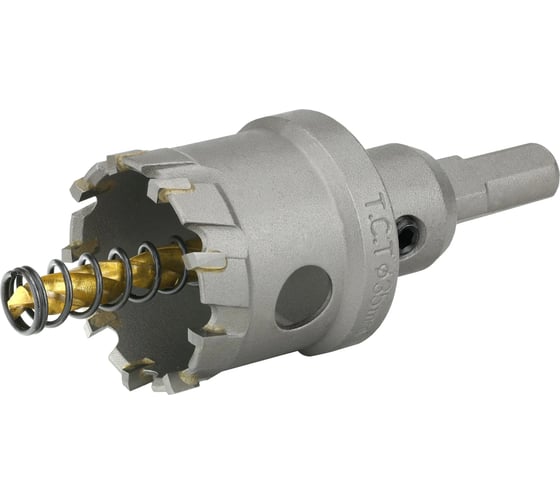 Коронка по металлу твердосплавная усиленная 35 мм, HM/TCT Diamond Industrial DIDTCT35