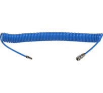 Шланг воздушный спиральный 5.0х8.0мм 10м с быстросъемными соединениями AIST 90915080-10 00-00009029