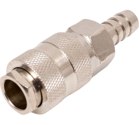 Разъемное соединение рапид муфта – елочка 10 мм с обжимным кольцом 15x18 мм, разъемное соединение рапид штуцер – елочка 10 мм с обжимным кольцом 10x15 мм FUBAG 120112