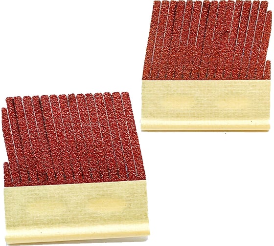 Вкладыш абразивный Flex QS3 (8 шт; 50х45х3 мм; Р320; 400J) DE-TERO 238324 1