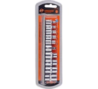 Набор головок E-тип (TORX) 1/4"DR, 3/8"DR, 10 предметов KINGQUEEN WIB-12A