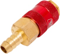 Штуцер профессиональный мама-елочка 10 мм, латунь Aurora 37351