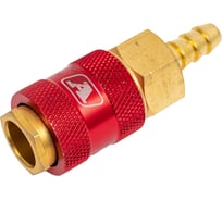 Штуцер профессиональный мама-елочка 8 мм, латунь Aurora 37349