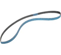 Абразивная шлифлента 10x550 мм, P80, цирконий Rotorica RT.465105503Z