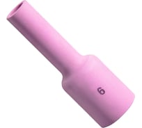 Сопло керамическое удлиненное TW 17-18-26 GL №6, L76 мм, d9.5 мм Оберон XL54N16L.1
