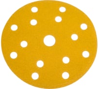 Круг абразивный GOLD LINE 150 мм, Р180, 15 отверстий, 100 шт Holex HAS-97043