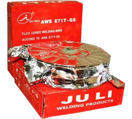 Проволока порошковая E71T-1GS 0.8 мм, 5 кг JULI WELD 841