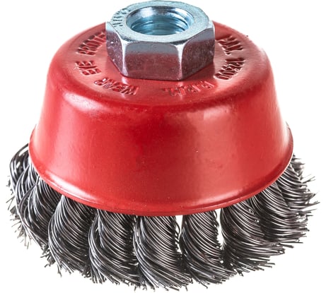 Щетка-крацовка чашечная стальная проволока 65 мм GROSSMEISTER 021058004
