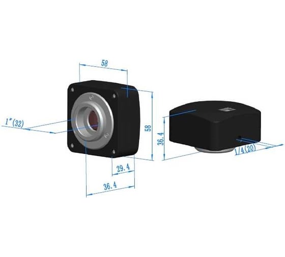 Видеоокуляр ToupCam UA1200CA Микромед 30521 м30521-ВИ