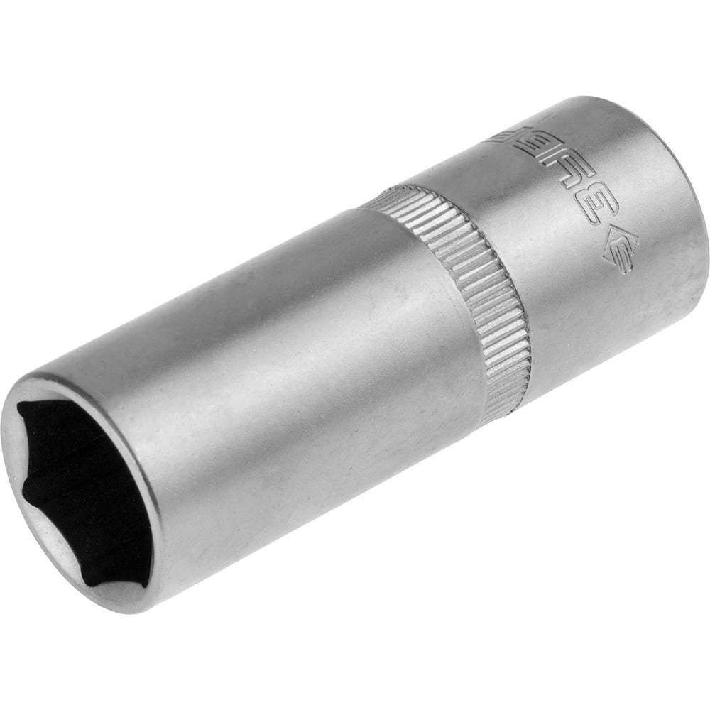 Свечная торцовая головка с резиновой вставкой ЗУБР 1/2" 16 мм 27728-16 ...