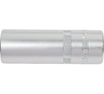 Свечная торцовая головка с резиновой вставкой ЗУБР 1/2" 16 мм 27728-16