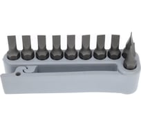 Набор бит SL0.6x4.5, 10 шт, 1/4" IZELTAS 4810000645