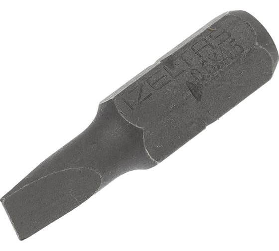 Набор бит SL0.6x4.5, 10 шт, 1/4" IZELTAS 4810000645