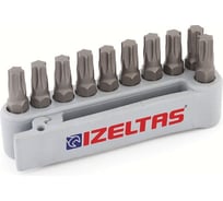 Набор бит TX30, 10 шт, 1/4" IZELTAS 4830000030