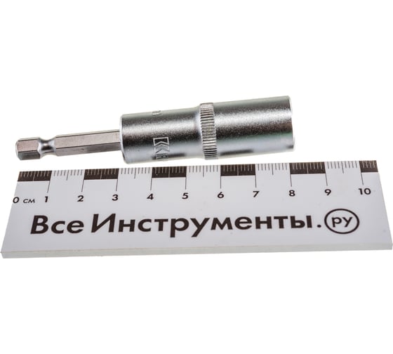 Бита с торцовой головкой удлиненная EXPERT (12 мм; хвостовик E1/4, Cr-V) Kraftool 26396-12